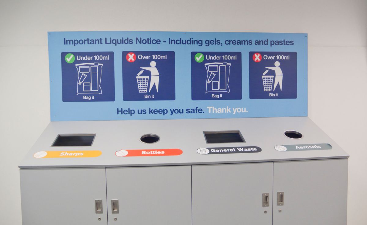 Scanner upgrades at Leeds Bradford Airport mean the 100ml liquid limit